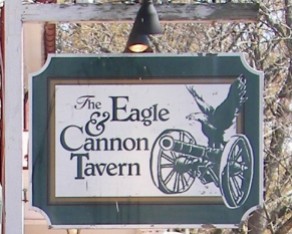 The Eagle and Cannon Sign