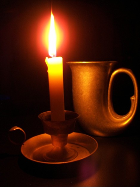 Candle and Tankard