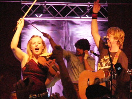 Gaelic Storm raise the roof at the Celtic Classic