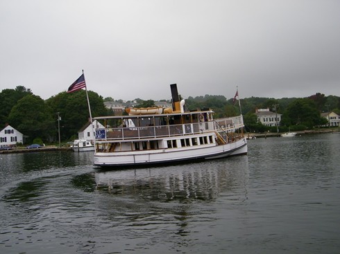 Tour Boat on the Mystic River