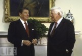 President Ronald Reagan and Thomas "Tip" O'Neill