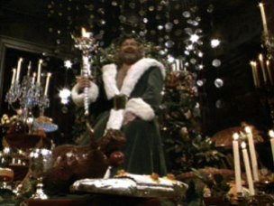 Edward Woodward as the Ghost of Christmas Present 1984