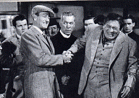 John Wayne and Victor McLaglen in The Quiet Man