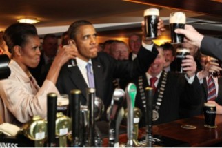 Obama at Ollie Hayes' Pub