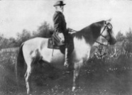 General Robert E. Lee mounted on Traveller - 1866